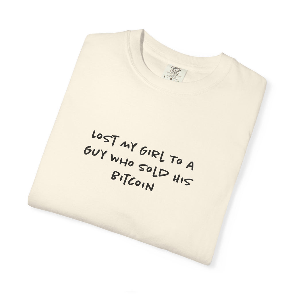 Lost My Girl Bitcoin Tee