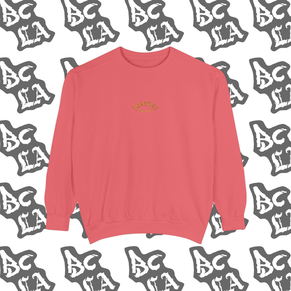 Porsche Stuttgart 1931 Vintage Embroidered Champion Crewneck