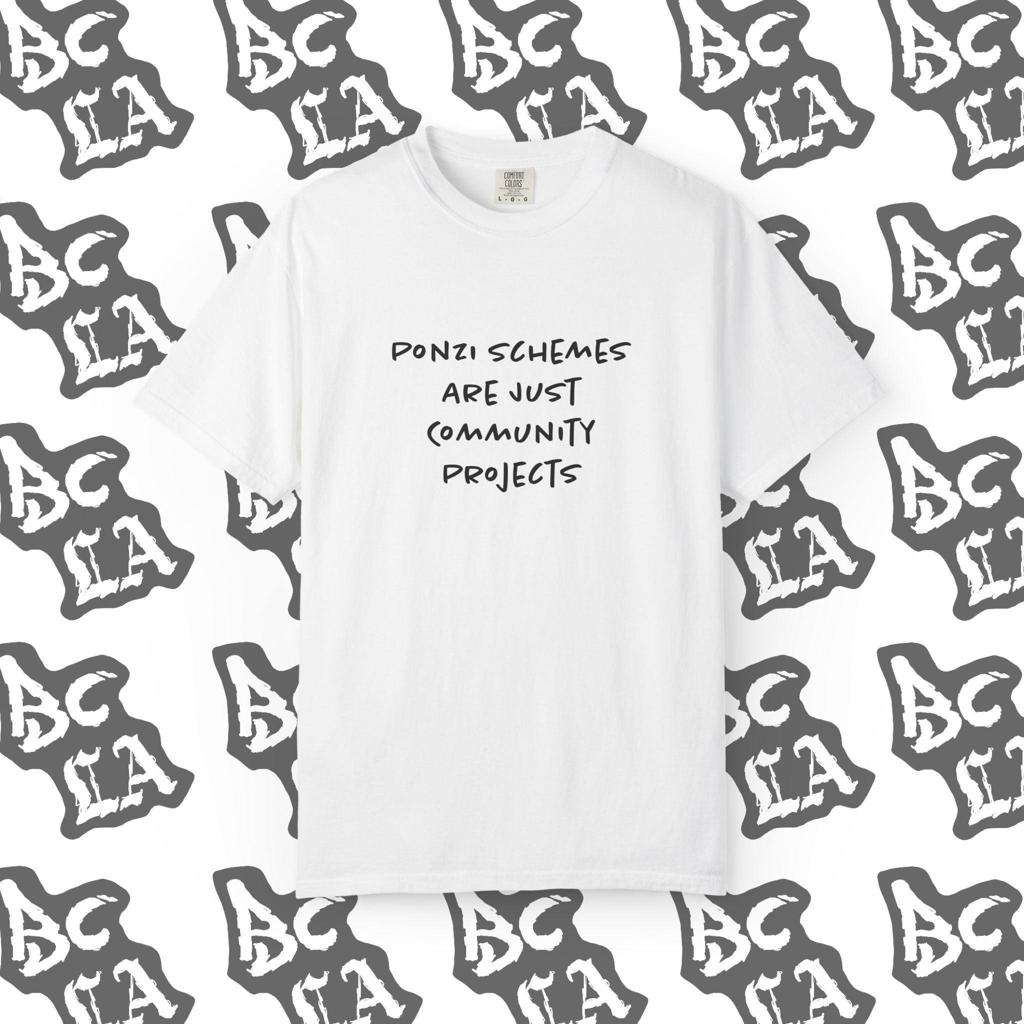 Ponzi Scheme Project Tee