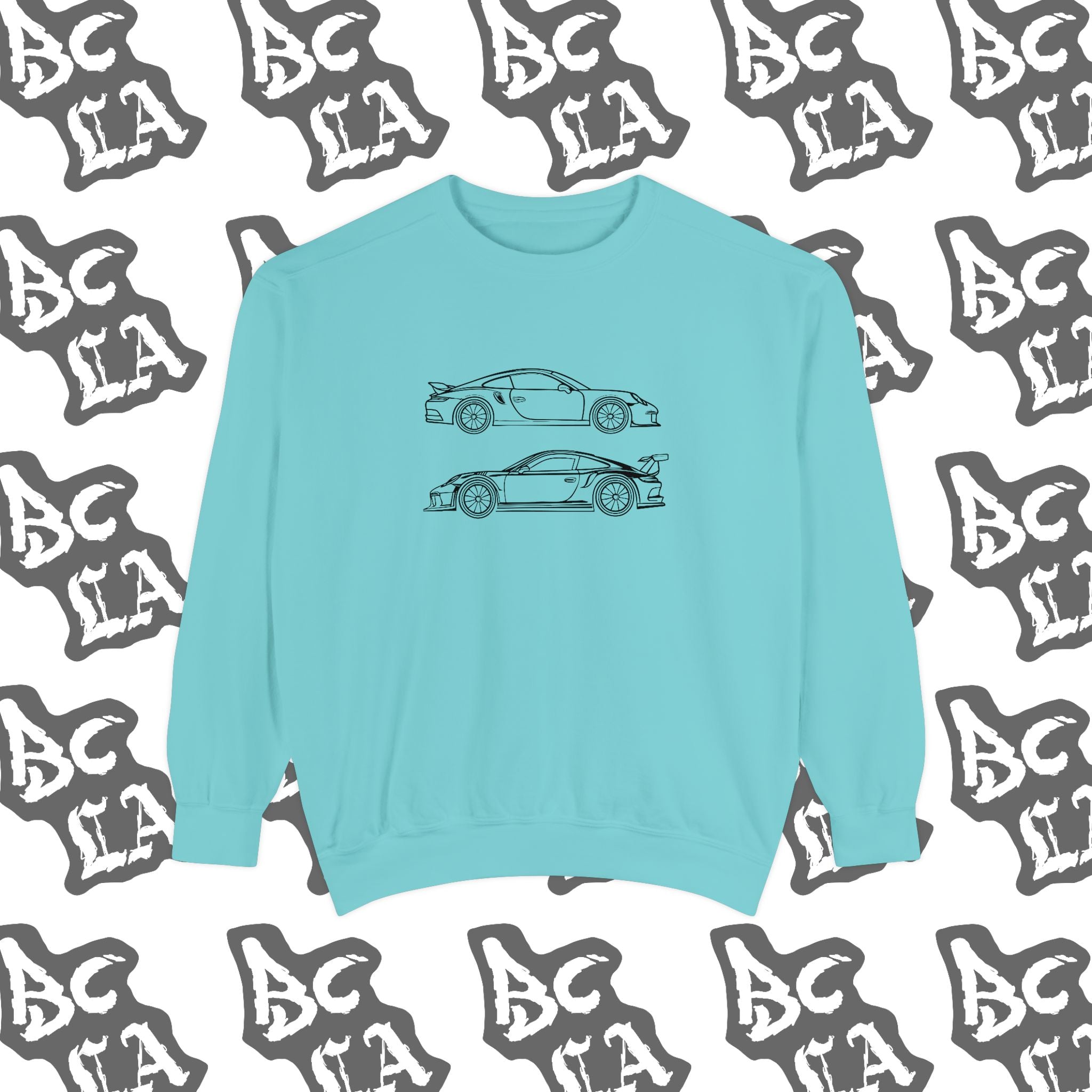 Porsche 911 Sketched Crewneck