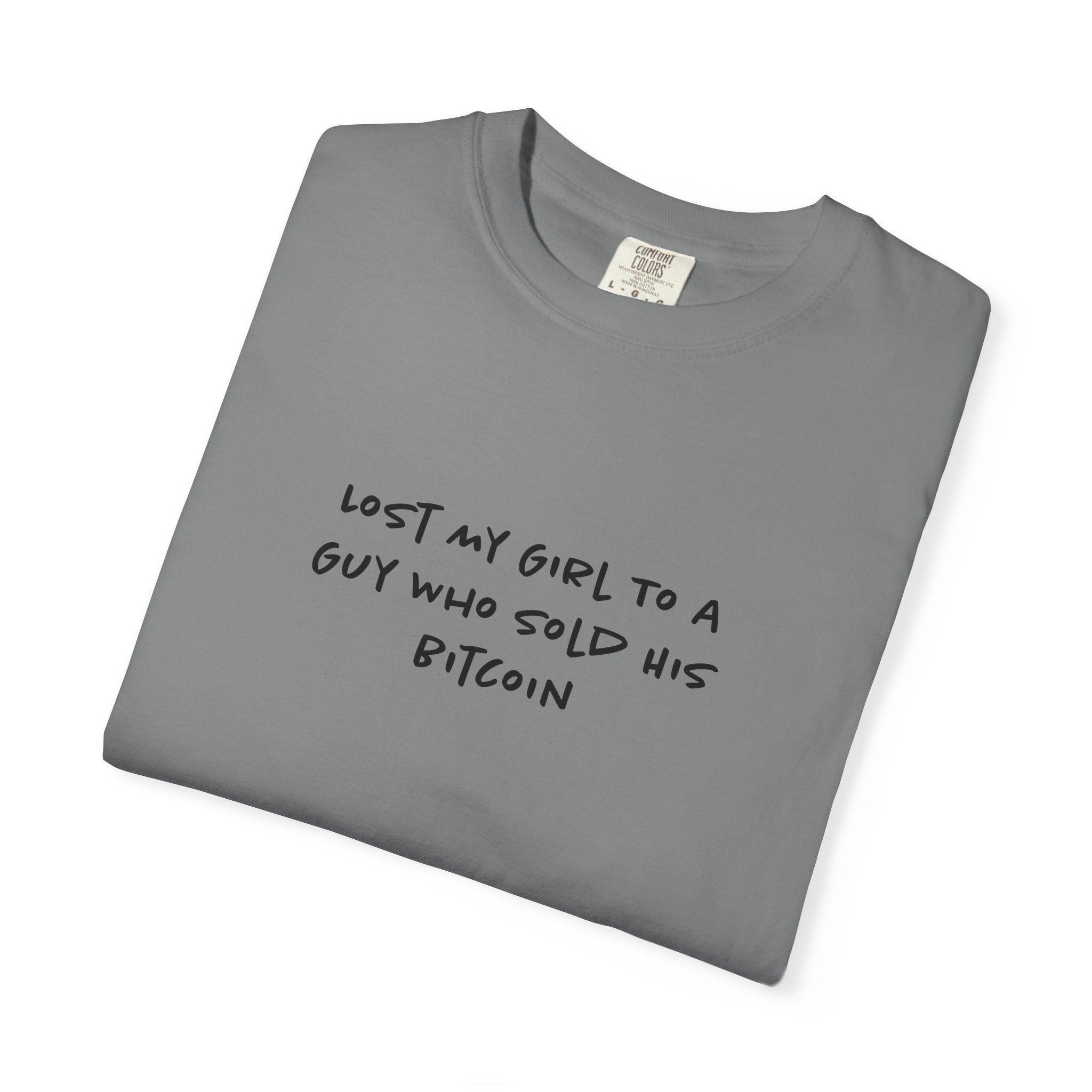 Lost My Girl Bitcoin Tee