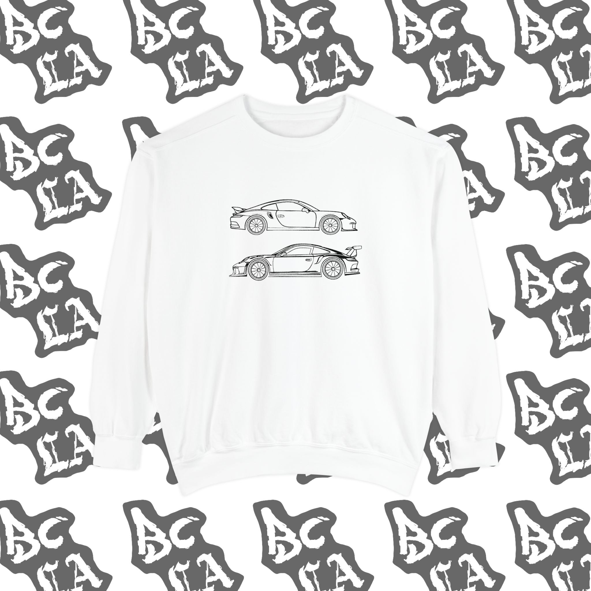 Porsche 911 Sketched Crewneck
