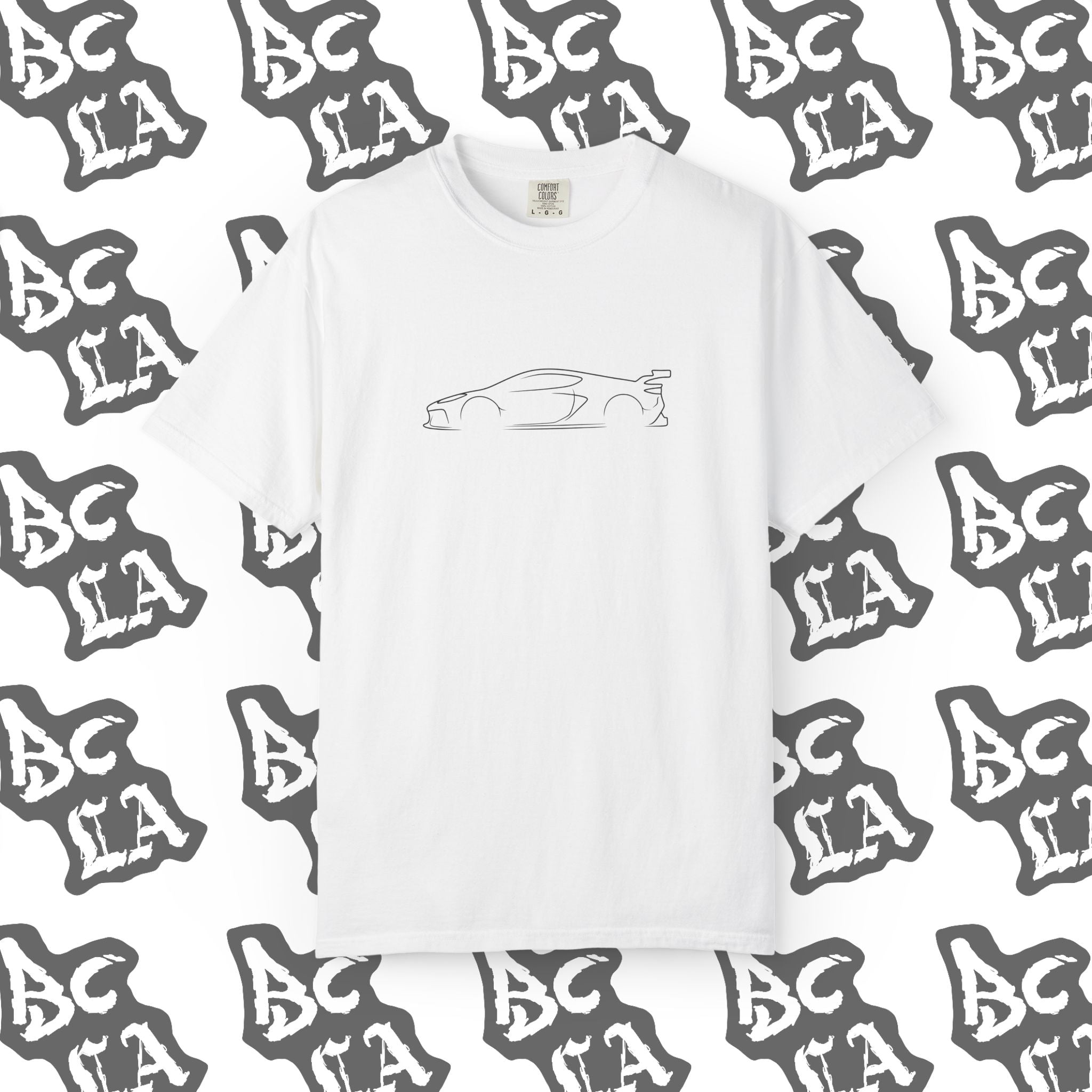 Corvette C8R Sketch Tee