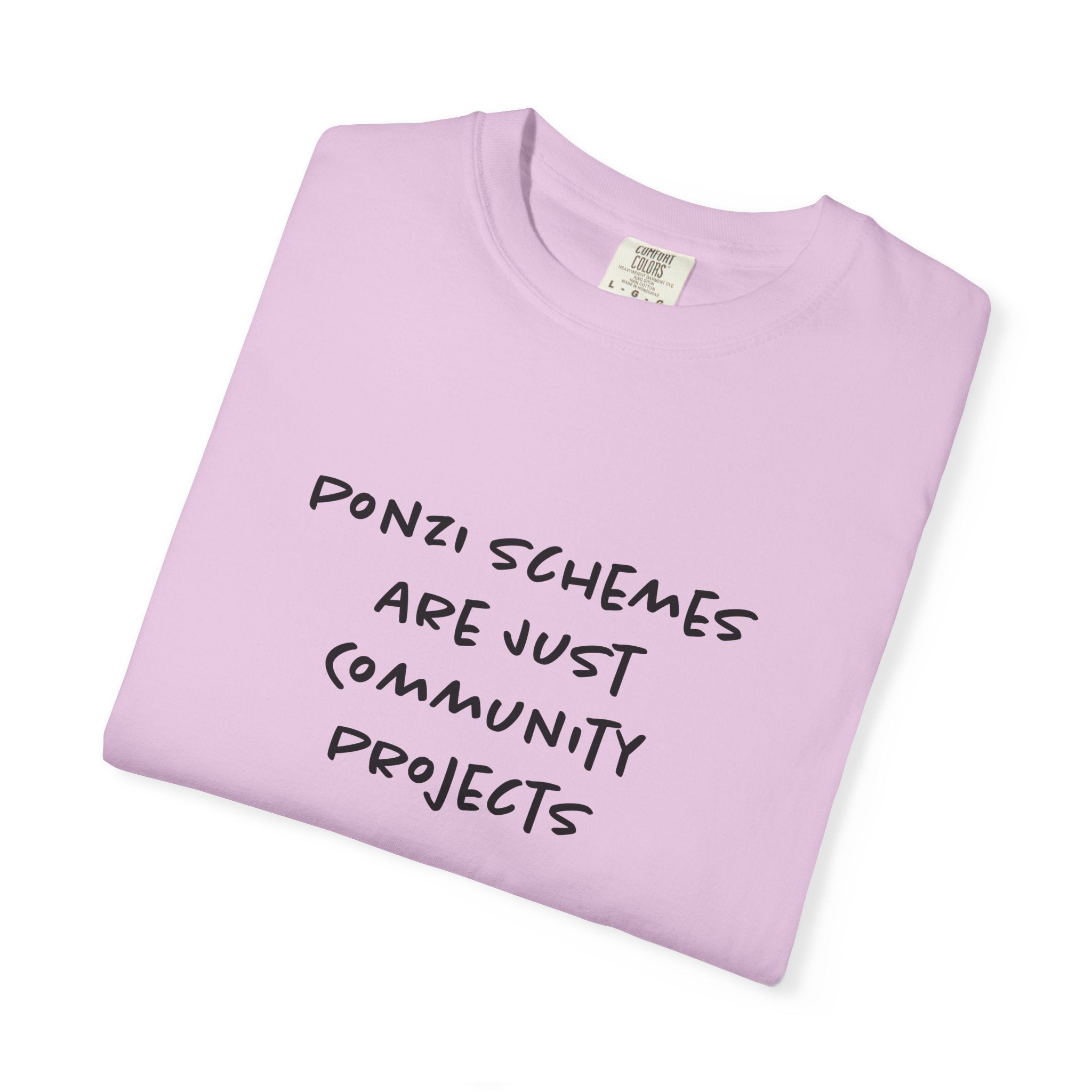 Ponzi Scheme Project Tee