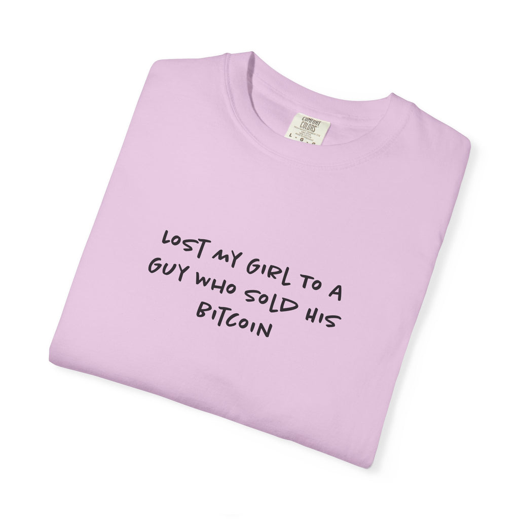 Lost My Girl Bitcoin Tee