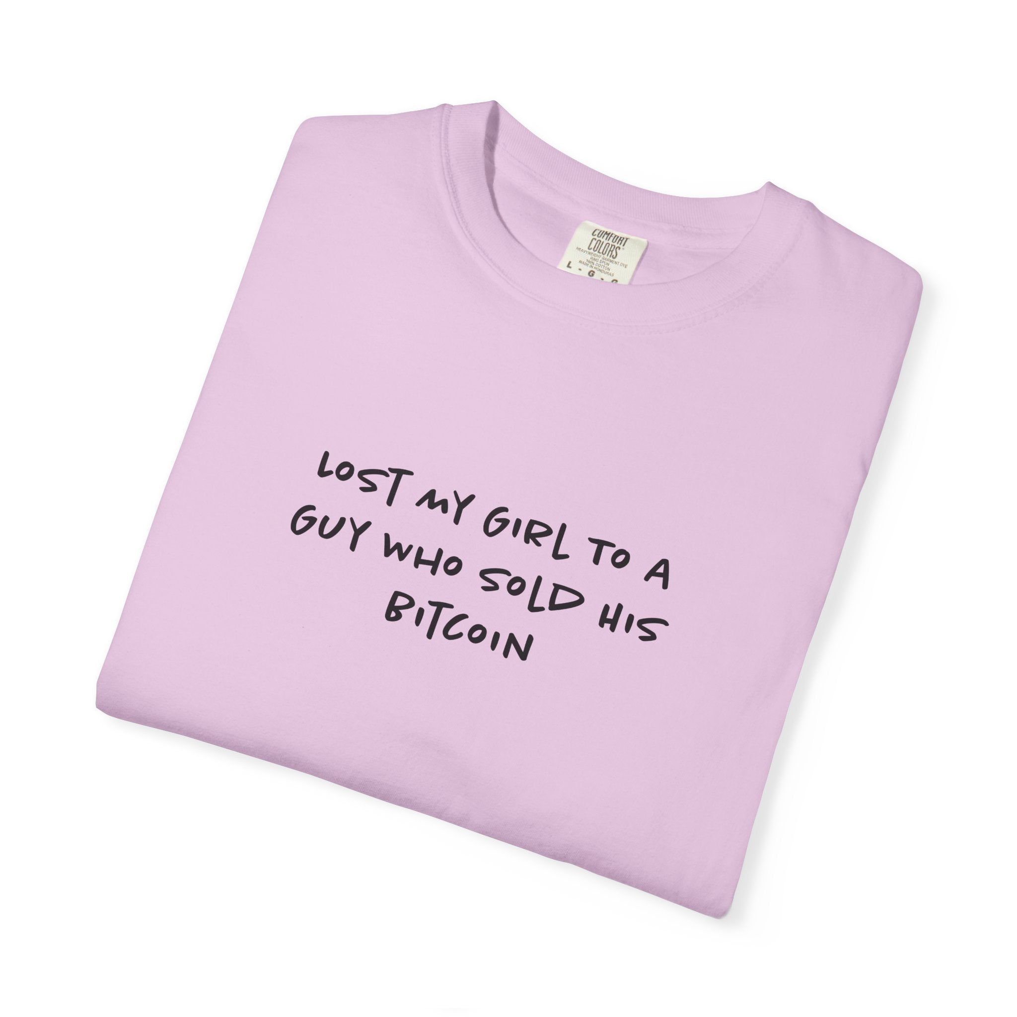 Lost My Girl Bitcoin Tee