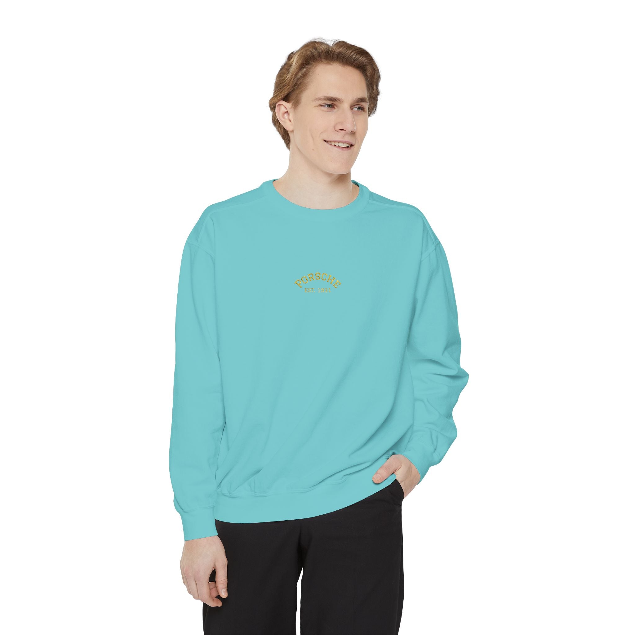 Porsche Stuttgart 1931 Vintage Embroidered Champion Crewneck