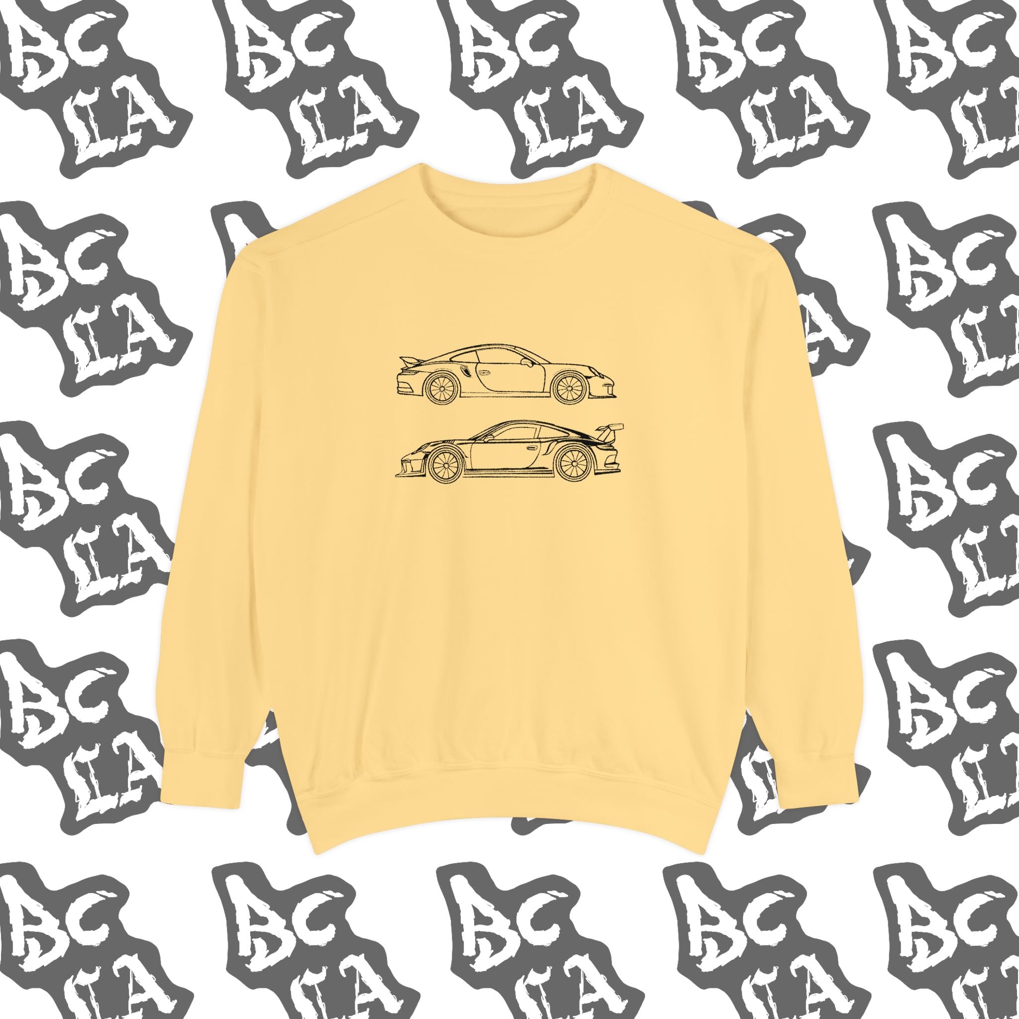 Porsche 911 Sketched Crewneck