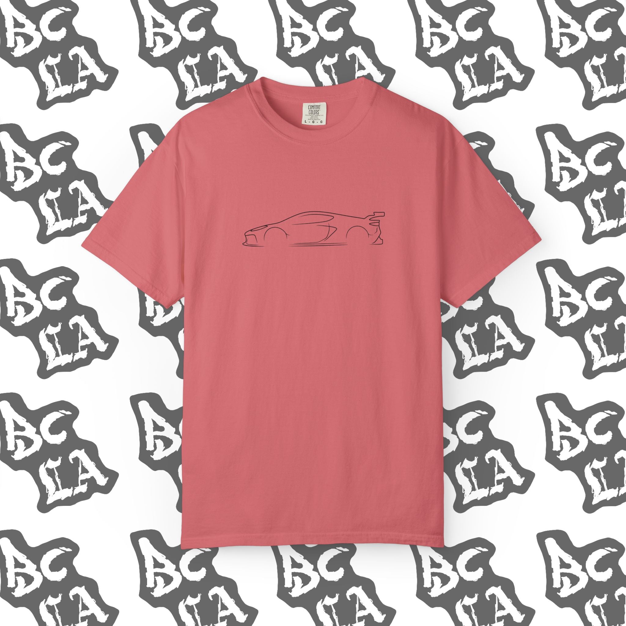 Corvette C8R Sketch Tee