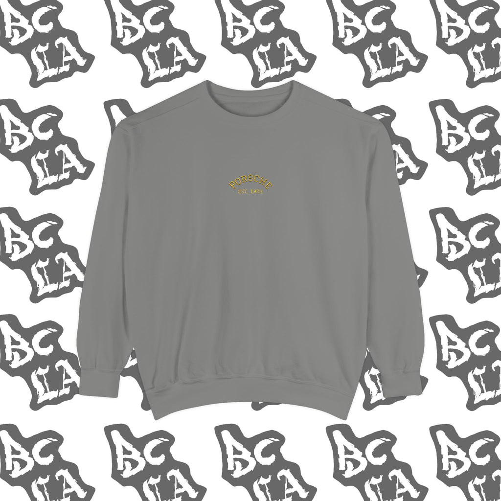 Porsche Stuttgart 1931 Vintage Embroidered Champion Crewneck