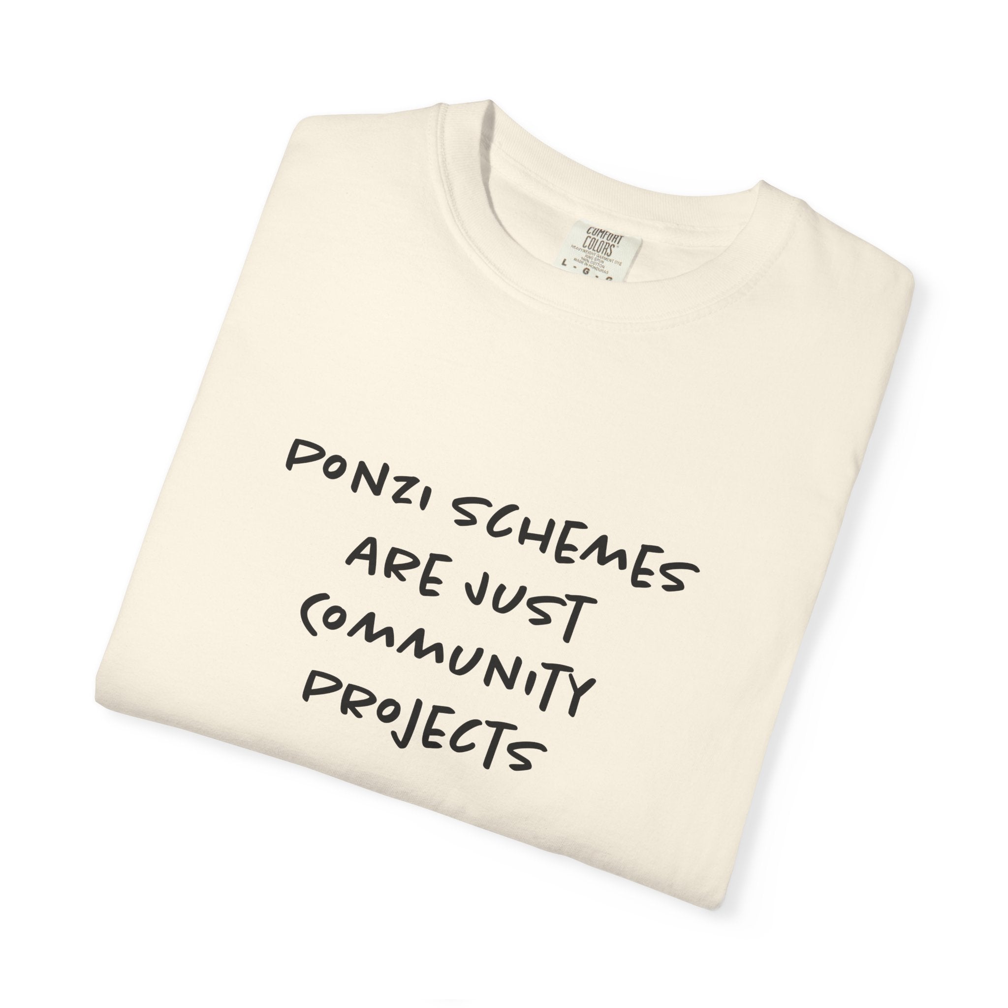 Ponzi Scheme Project Tee