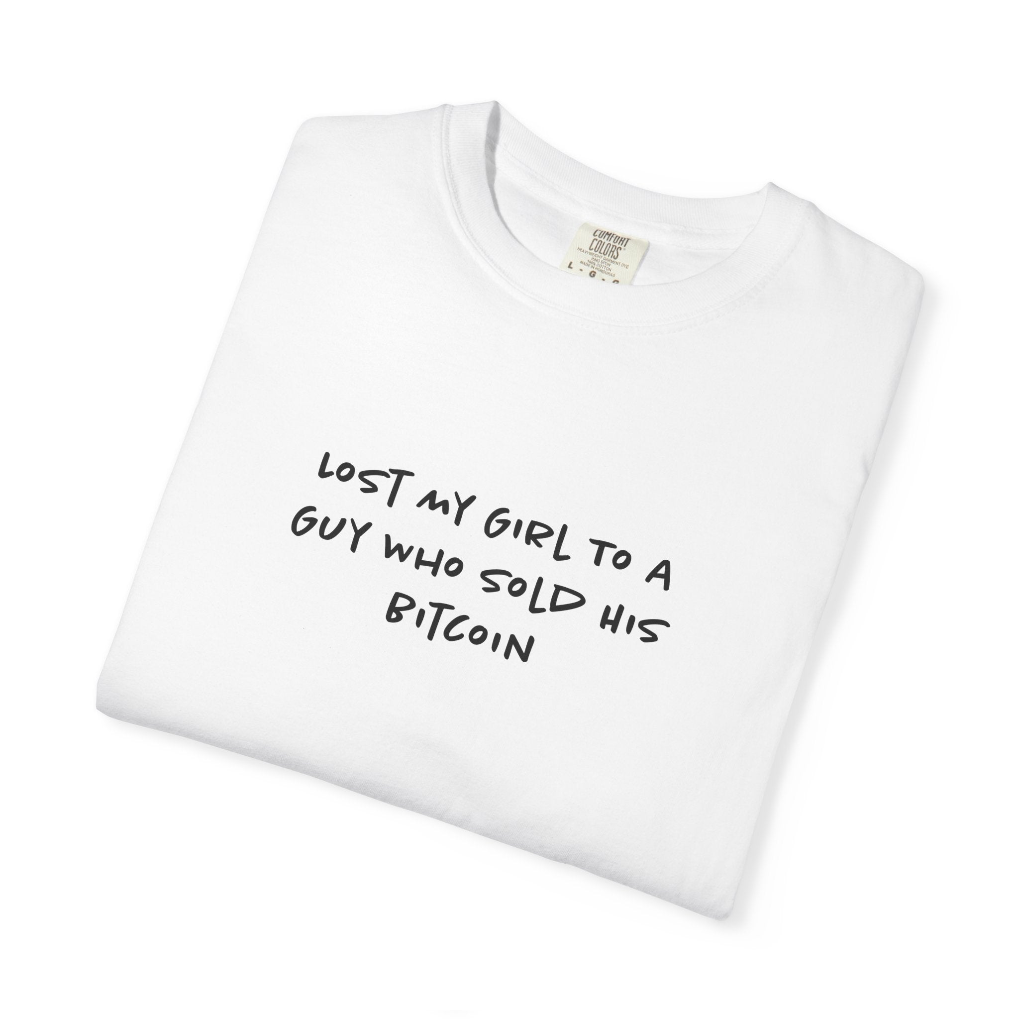 Lost My Girl Bitcoin Tee