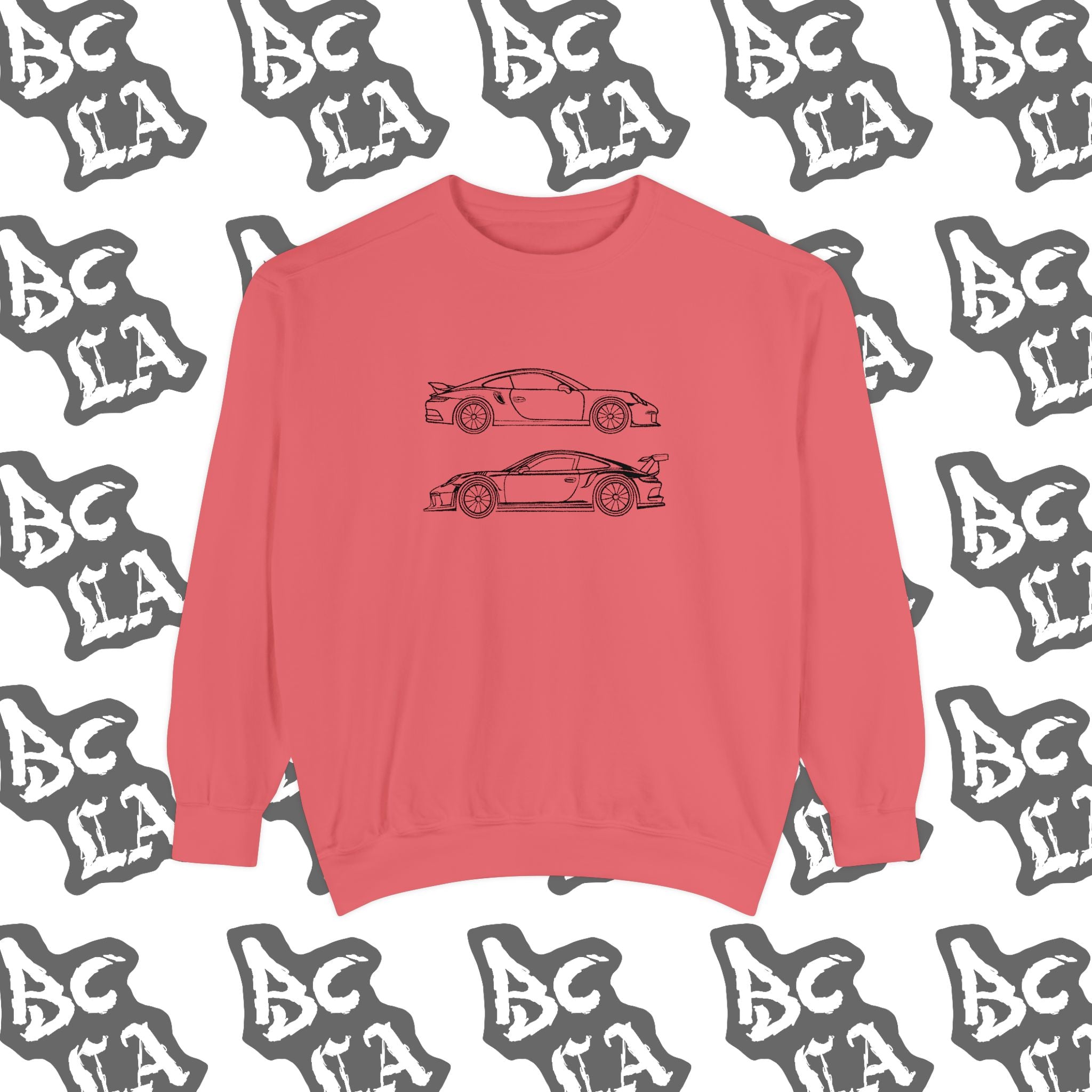 Porsche 911 Sketched Crewneck