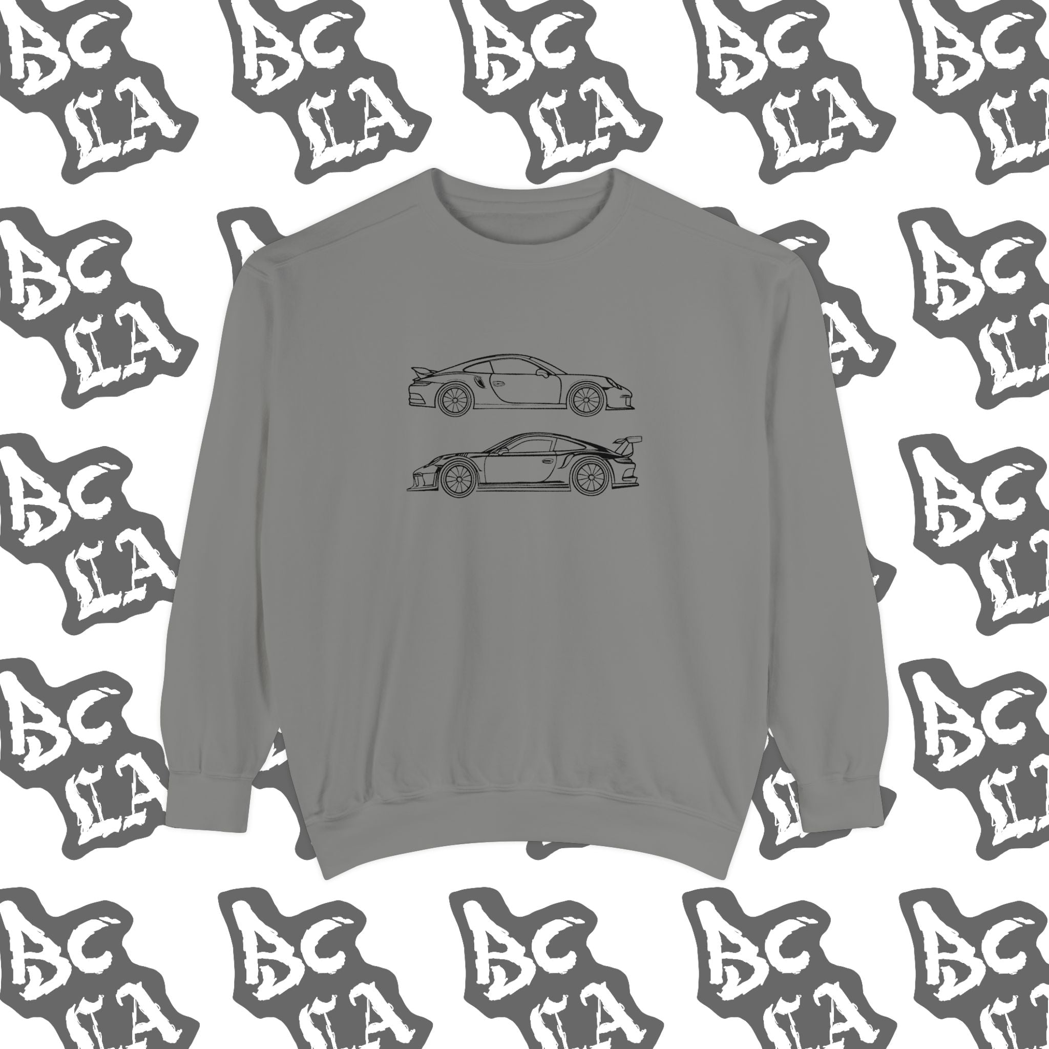 Porsche 911 Sketched Crewneck