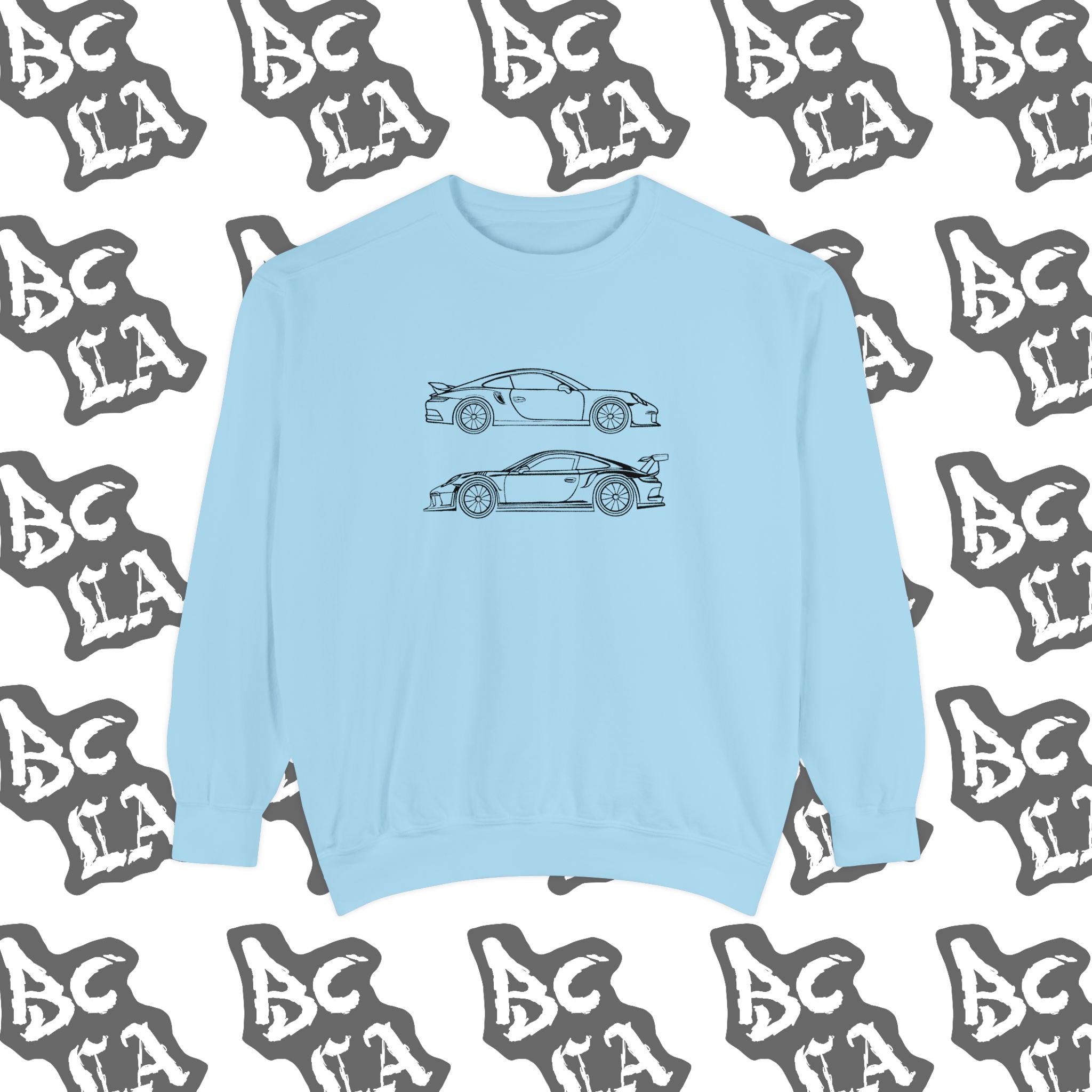 Porsche 911 Sketched Crewneck