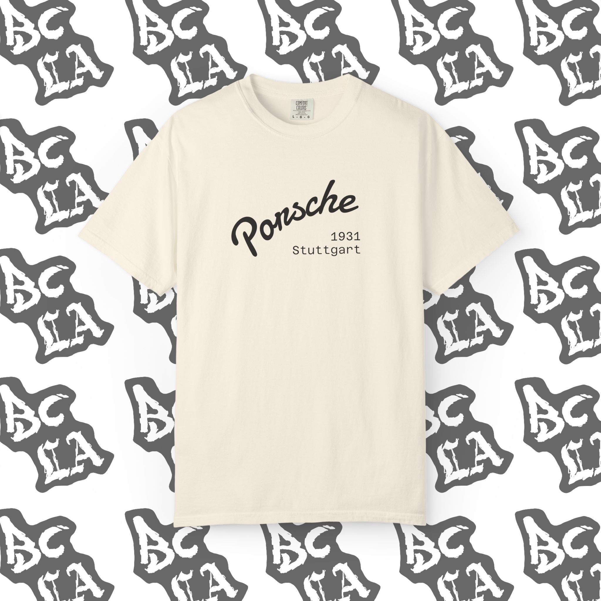 Porsche Stuttgart 1931 Vintage Tee