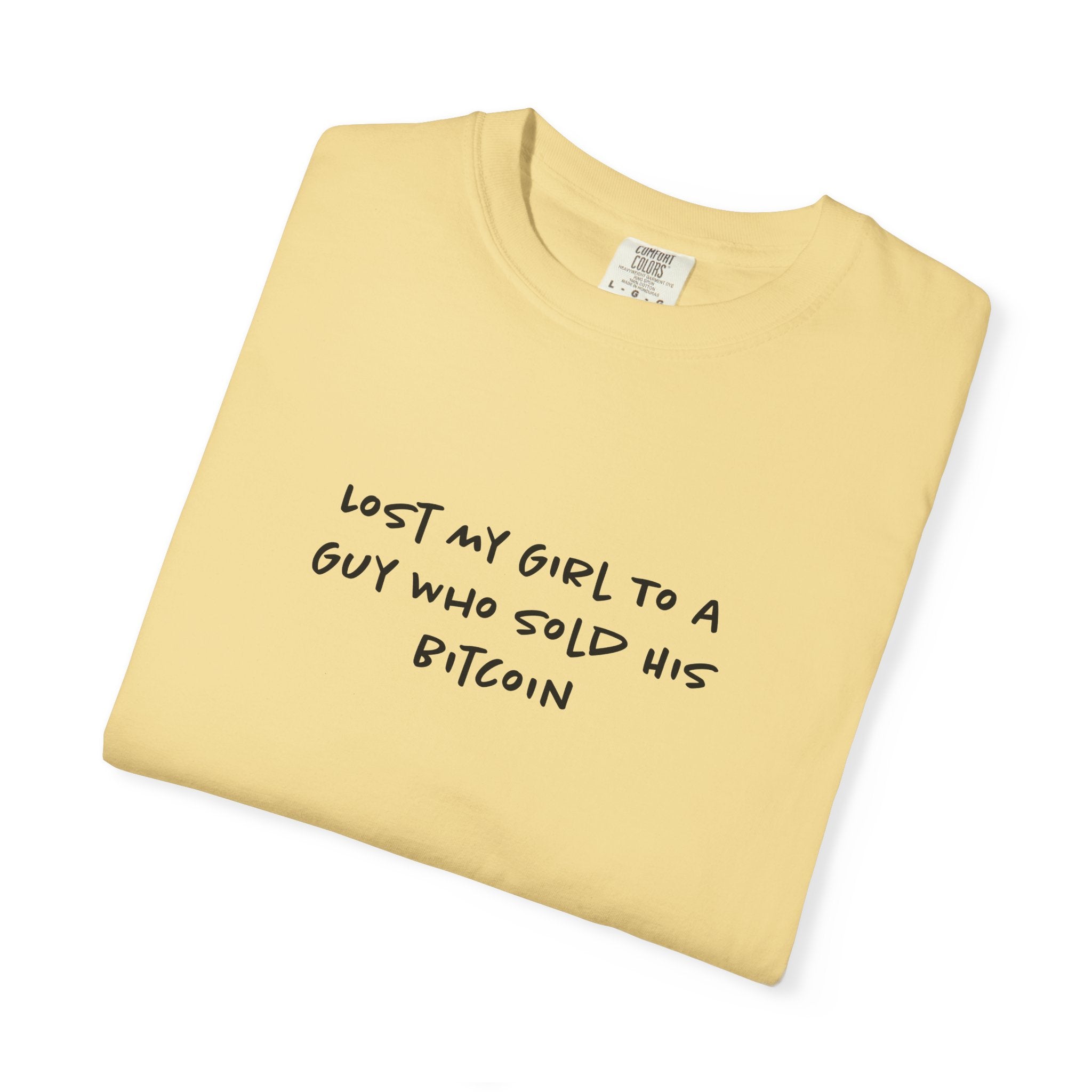 Lost My Girl Bitcoin Tee