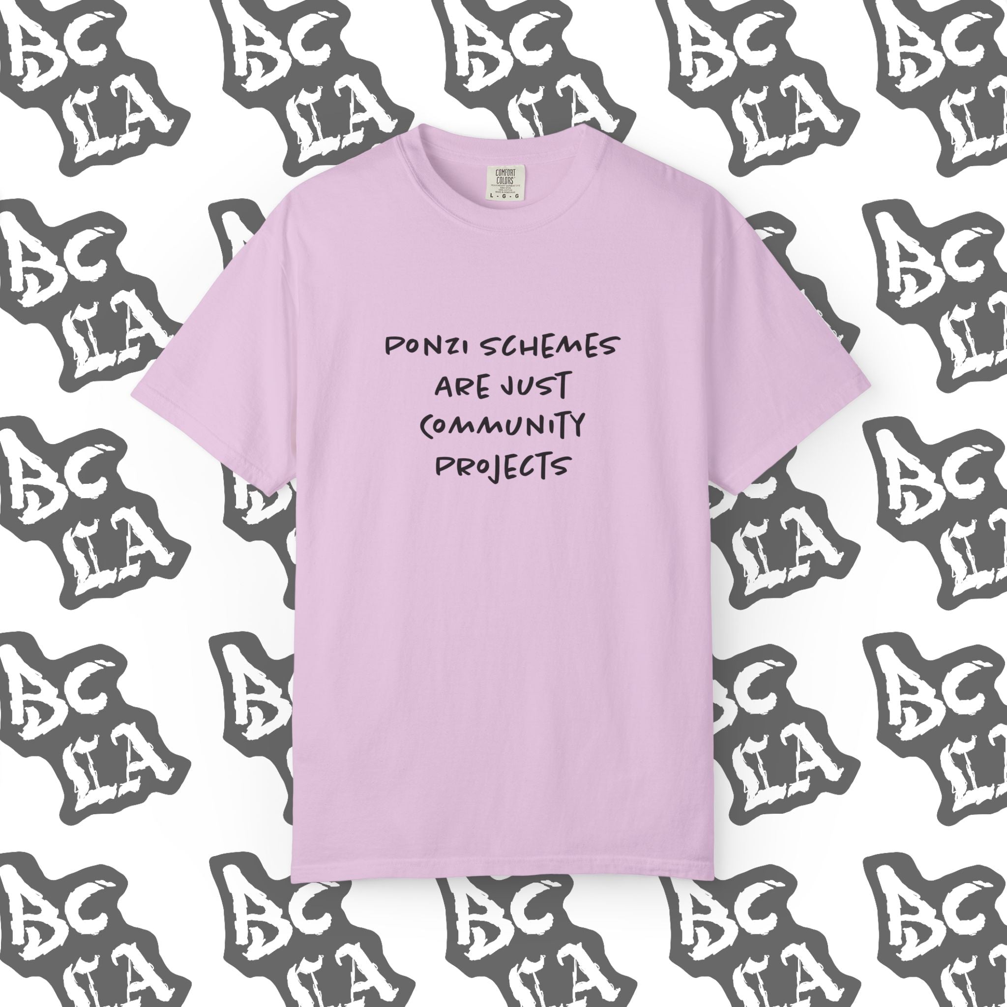 Ponzi Scheme Project Tee