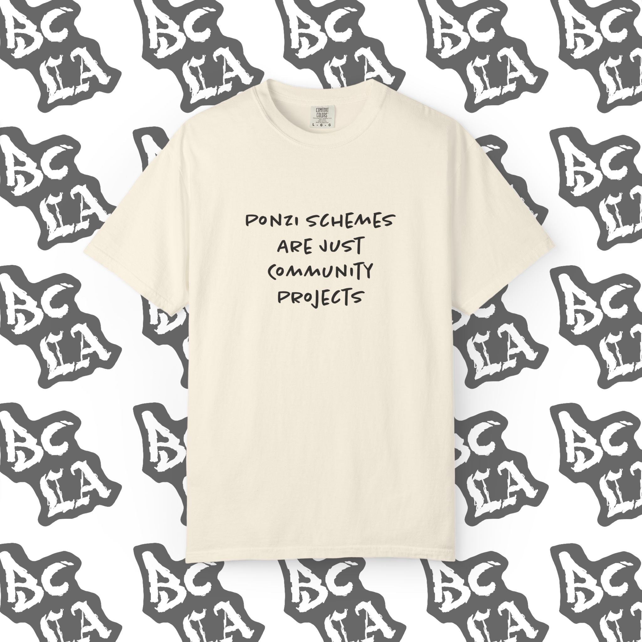 Ponzi Scheme Project Tee