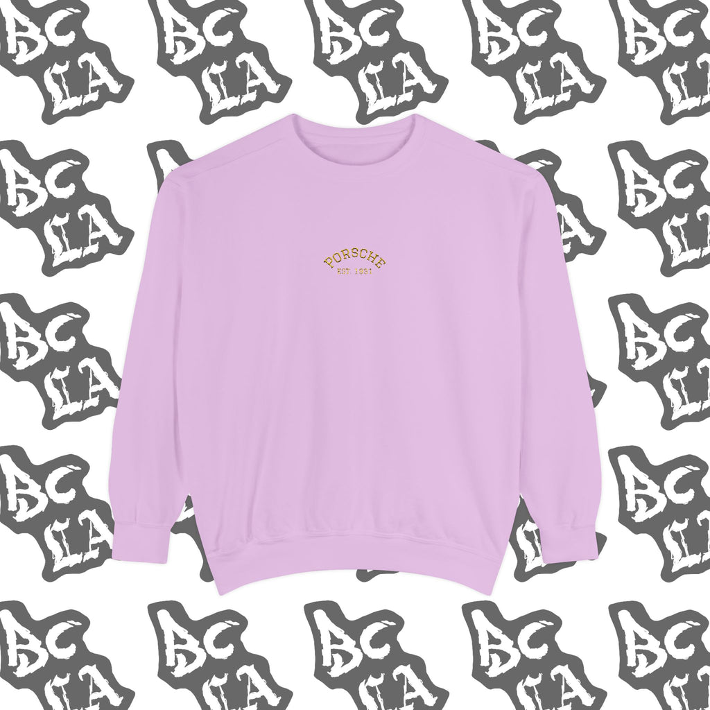 Porsche Stuttgart 1931 Vintage Embroidered Champion Crewneck