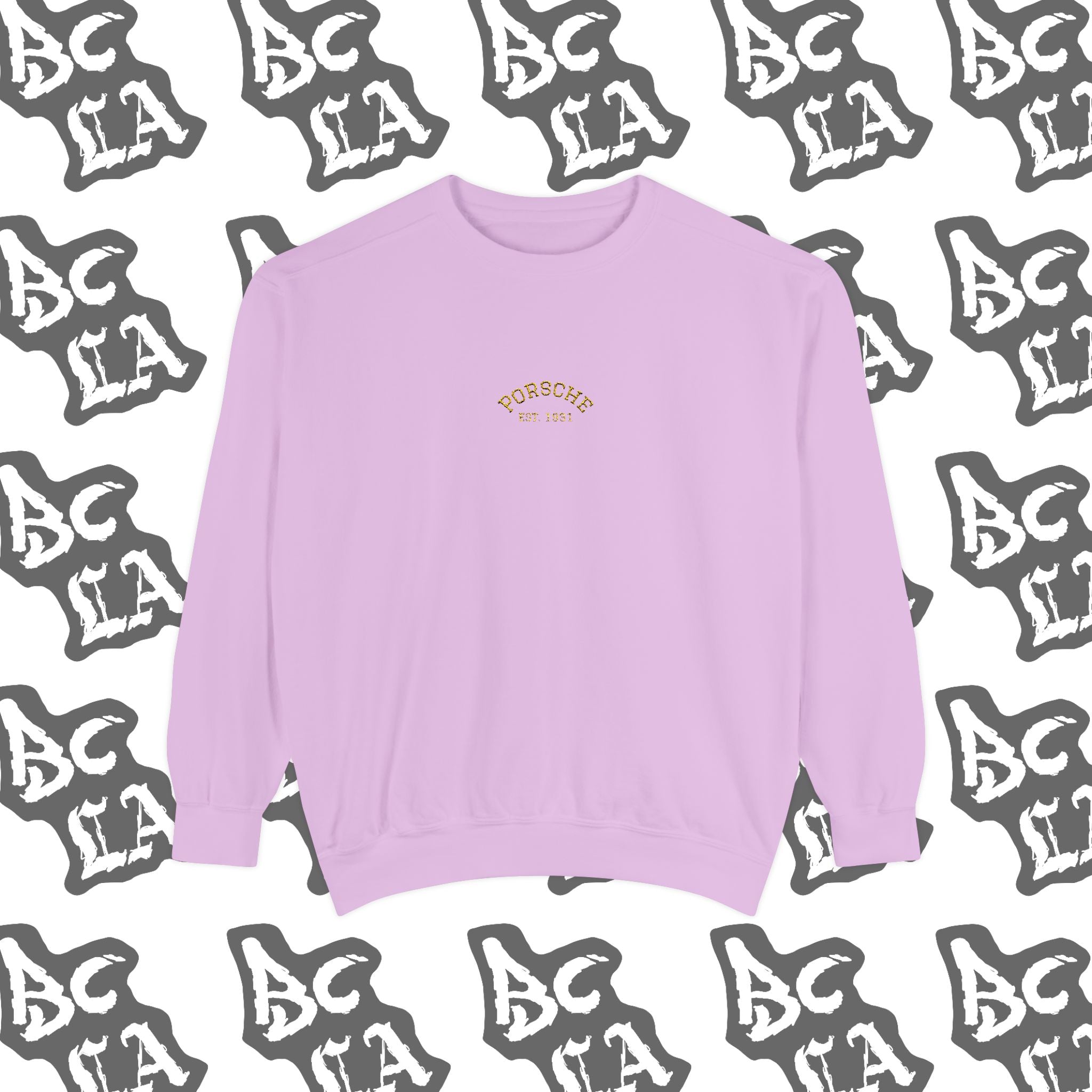Porsche Stuttgart 1931 Vintage Embroidered Champion Crewneck