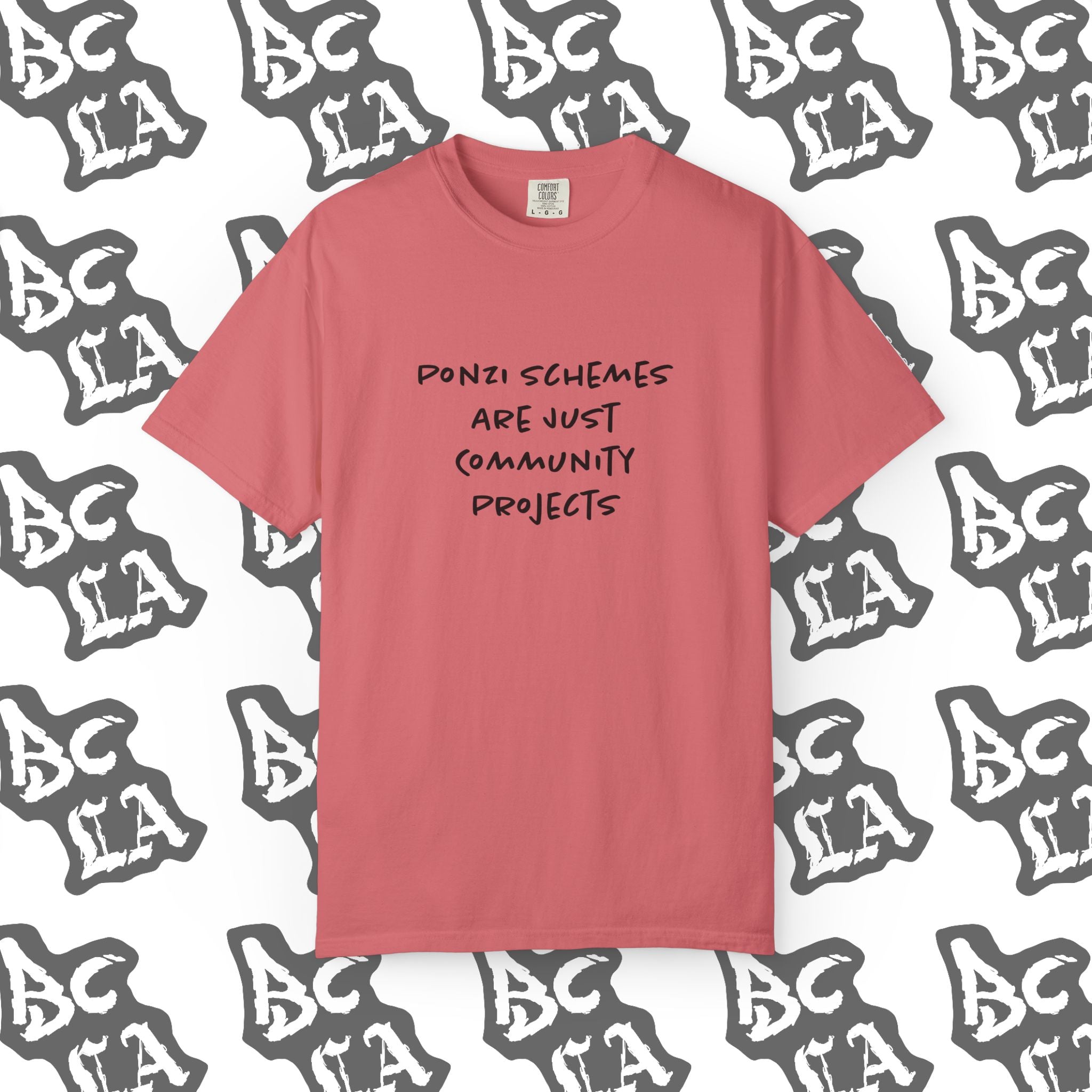 Ponzi Scheme Project Tee